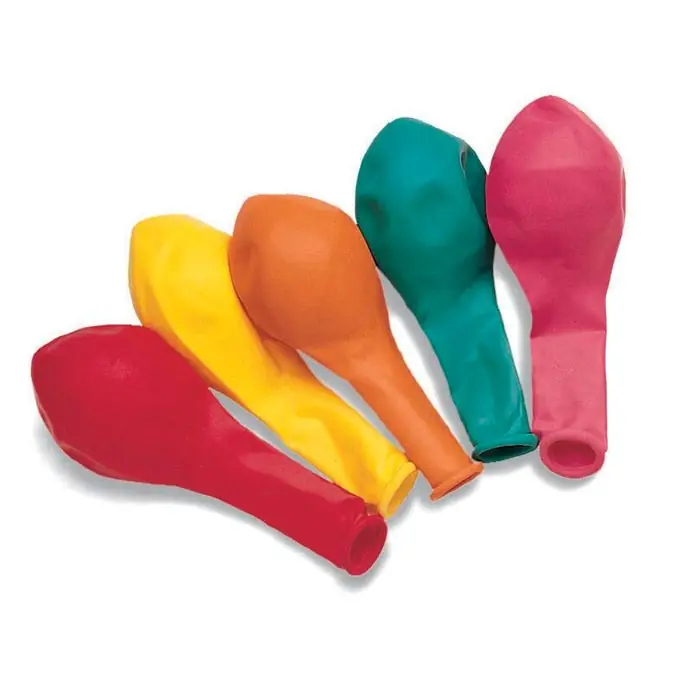 Hygloss Rubber Balloon, 5 Inches, Assorted Colors, Set of 288 Limited Time